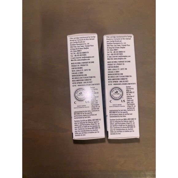 Contigo Replacement Filters 2 Cartridges Model No 1217724 BRAND NEW 2 packs - Picture 2 of 11